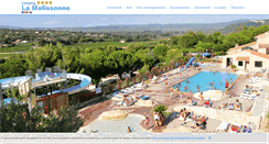 Desktop Screenshot of domainemalissonne.com